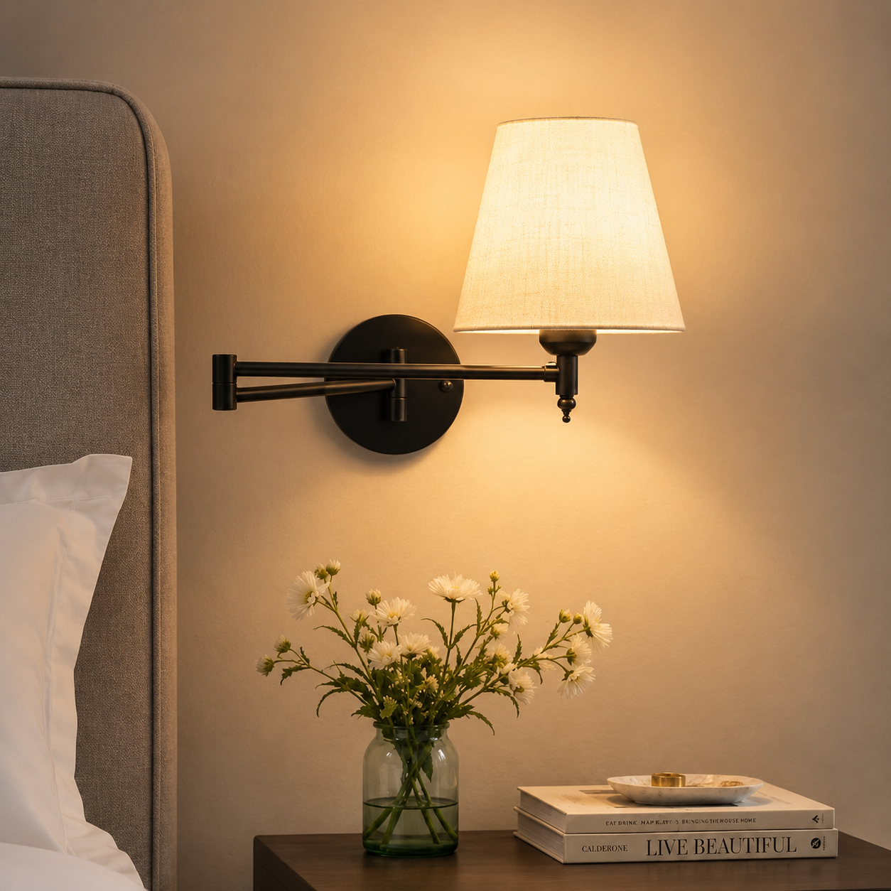Nordic Swing Arm Wall Lamp