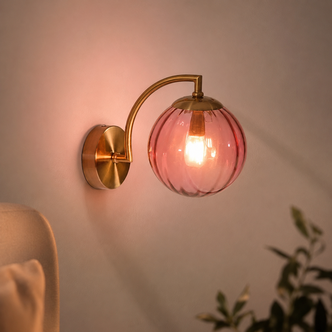 Nordic Glass Wall Sconce